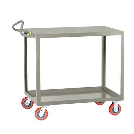 Little Giant 2000 lbs. Capacity, Flush Top Shelf, 2 Shelves, 24" x 48" Shelf ENLG-2448-6PY